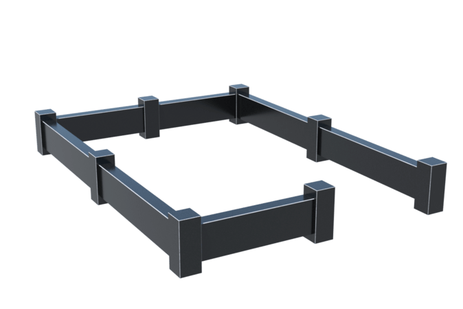 Цоколи на могилу в Волжском | Цоколь на могилу №0029