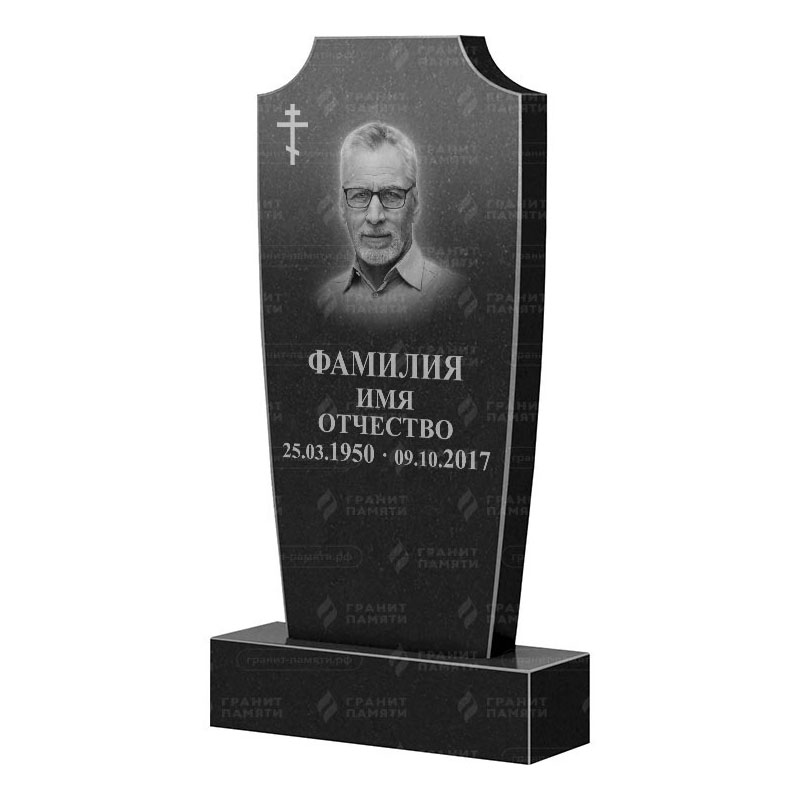 Памятники из гранита вертикальные в Волжском | Гранитный памятник ФГ-010