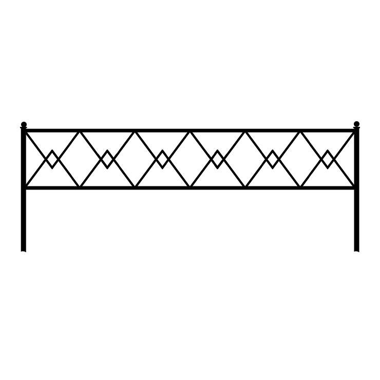 Кованые изделия в Волжском | Кованая оградка ОГ.002