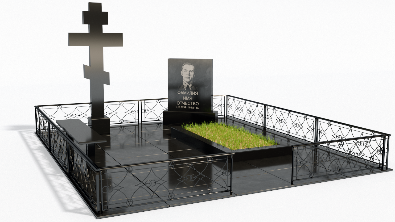 Одинарные мемориальные комплексы в Волжском | Мемориальный комплекс №1