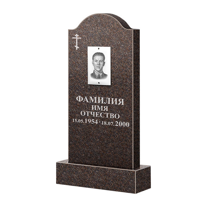 Памятники из цветного гранита в Волжском | Памятник из гранита Елизовский ФГЦ-012