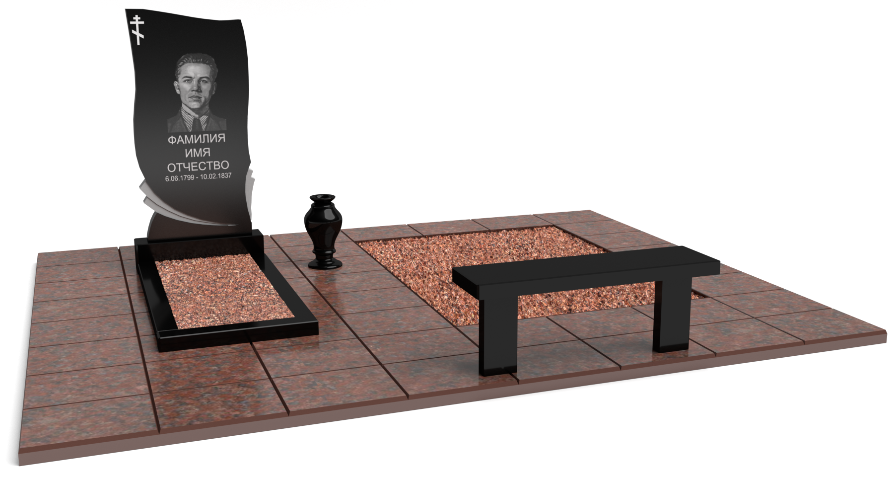 Двойные мемориальные комплексы в Волжском | Мемориальный комплекс №3