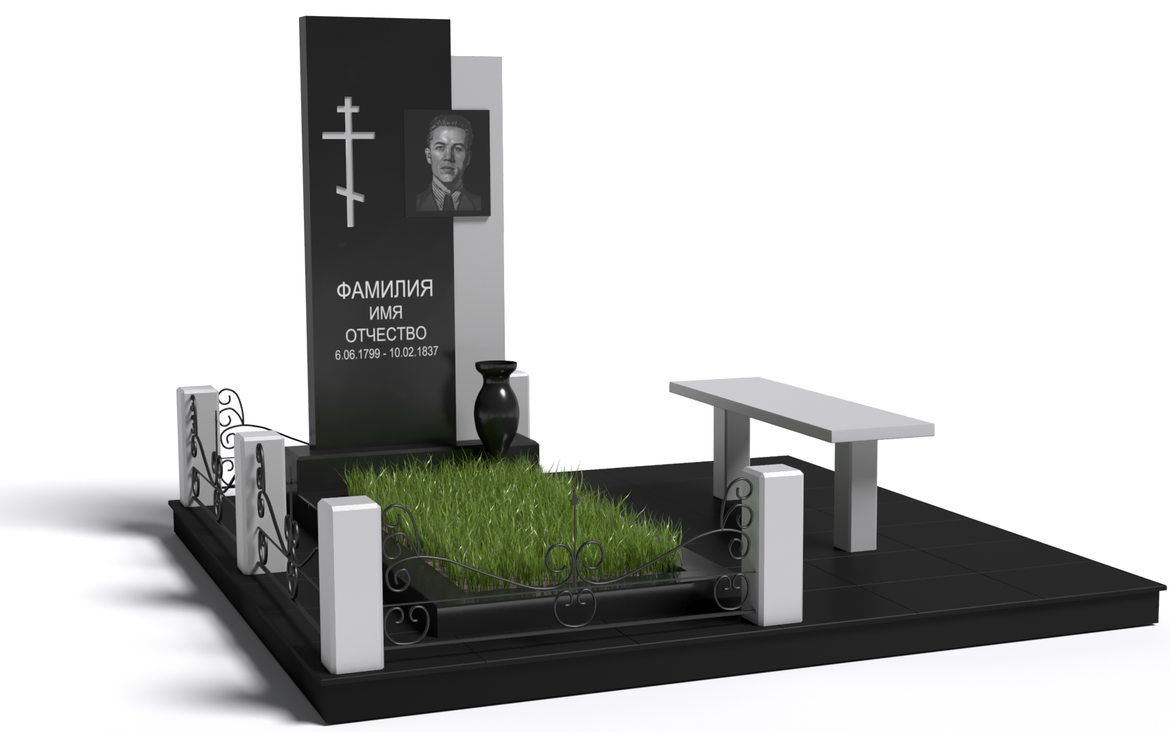 Одинарные мемориальные комплексы в Волжском | Мемориальный комплекс №11