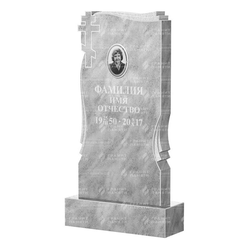 Памятники из мрамора в Волжском | Мраморный памятник ФМ-185
