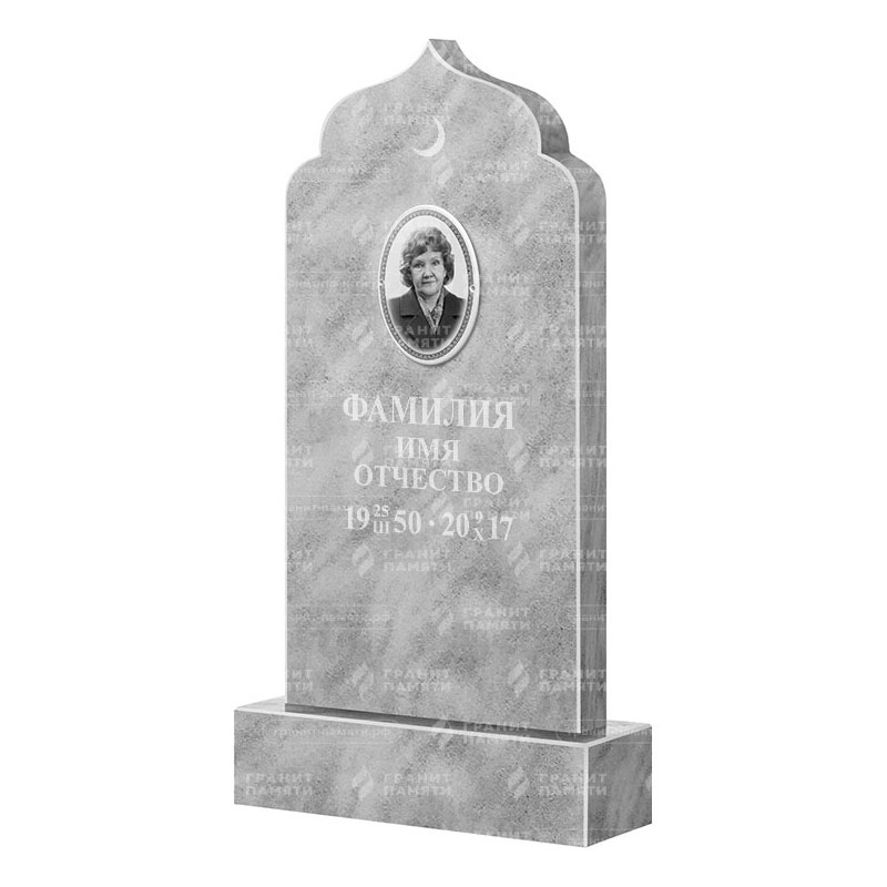 Бюджетные памятники в Волжском | Мраморный памятник ФМ-037