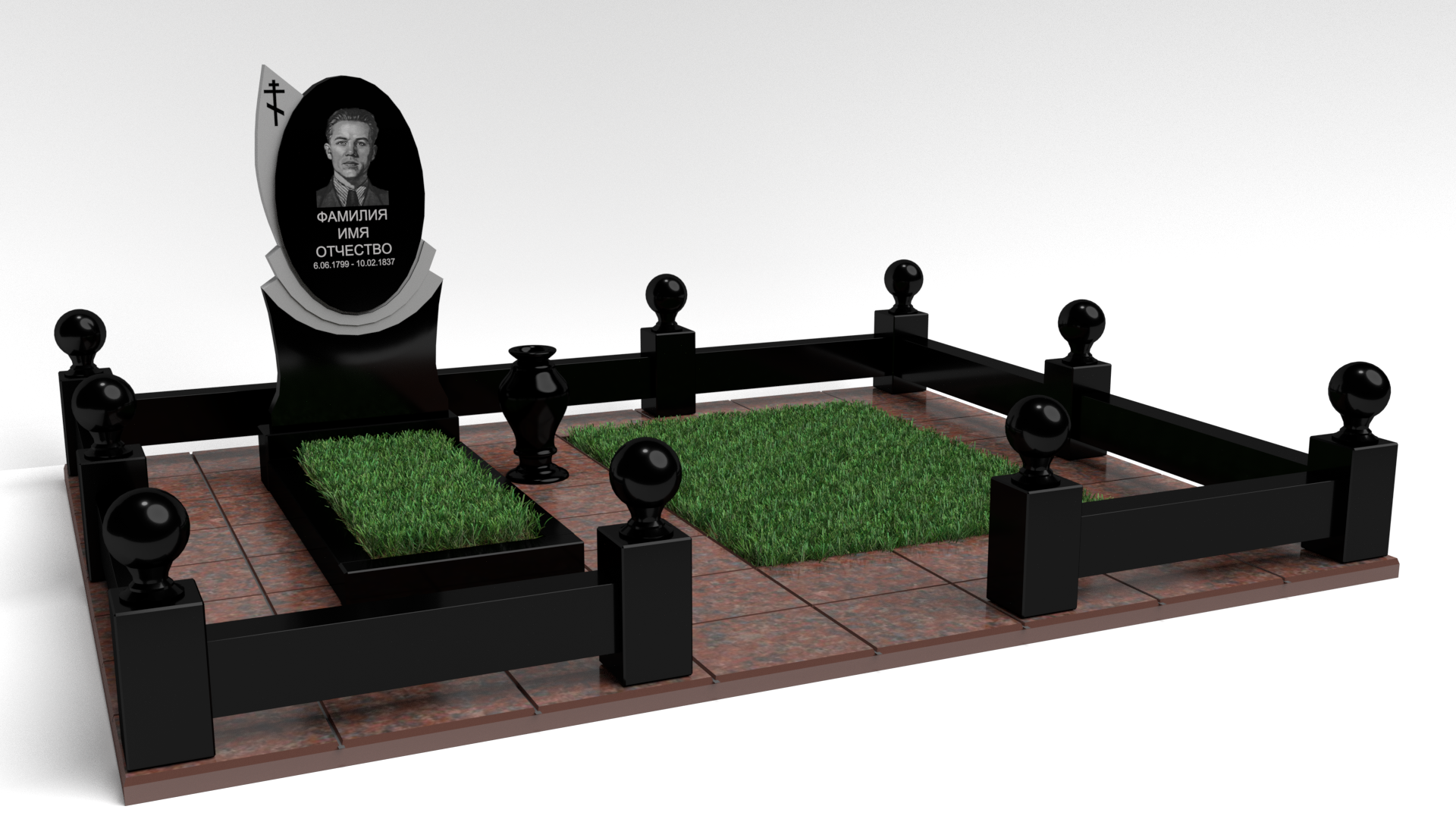 Двойные мемориальные комплексы в Волжском | Мемориальный комплекс №5