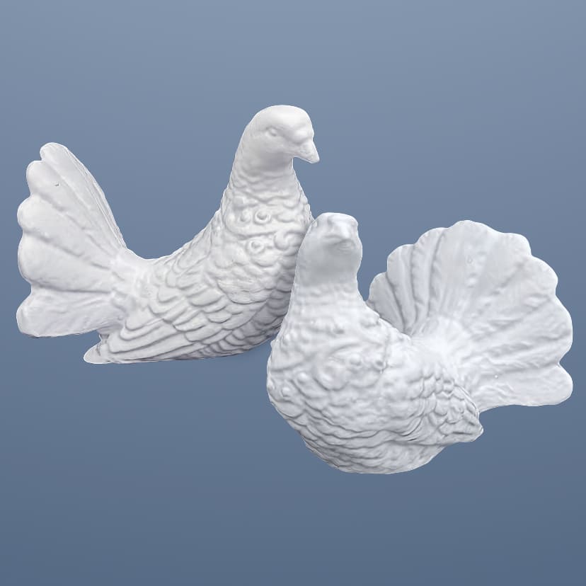 Скульптуры из искусственного мрамора в Волжском | Голубь пара