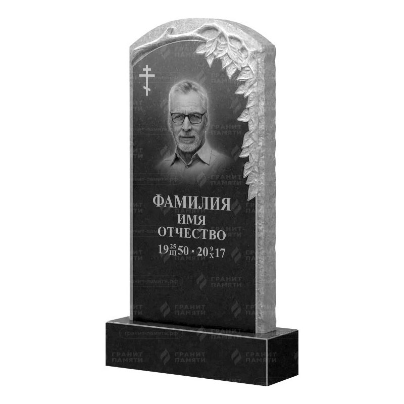 Памятники из гранита с деревом в Волжском | Гранитный памятник ФГ-107