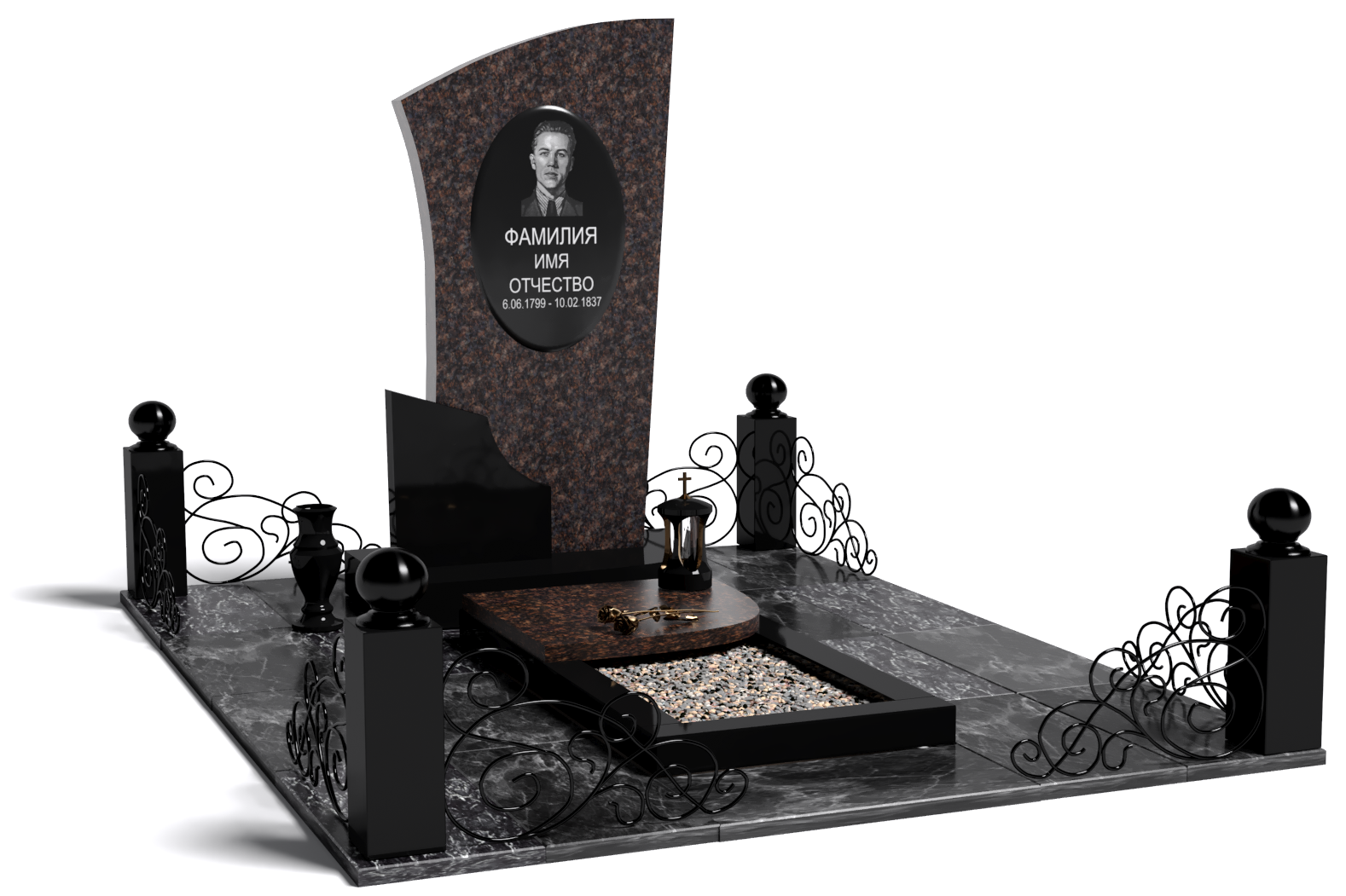 Одинарные мемориальные комплексы в Волжском | Мемориальный комплекс №12