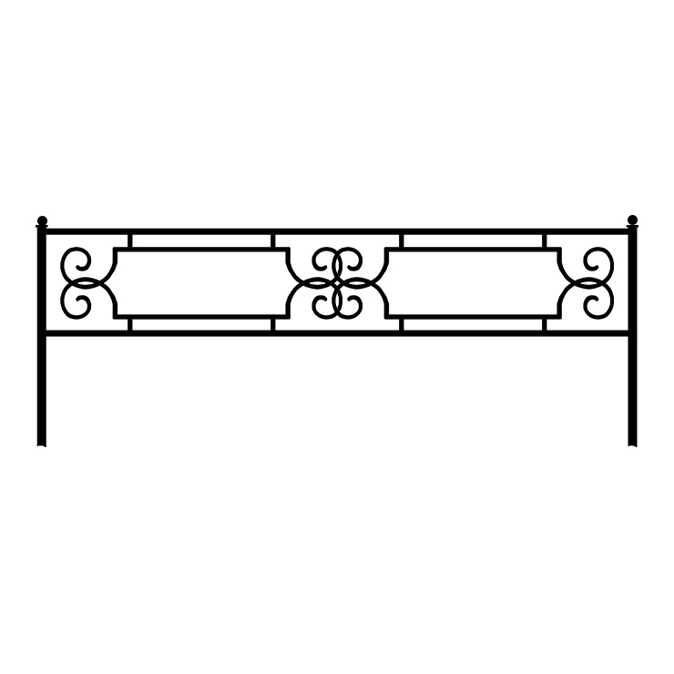 Кованые изделия в Волжском | Кованая оградка ОГ.004