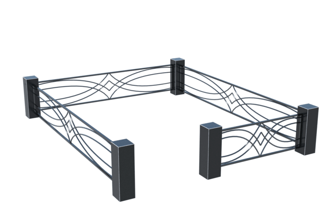 Цоколи на могилу в Волжском | Цоколь на могилу №0047