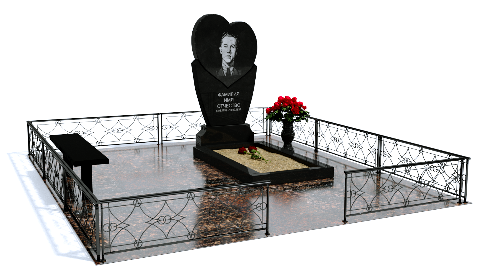 Одинарные мемориальные комплексы в Волжском | Мемориальный комплекс №2