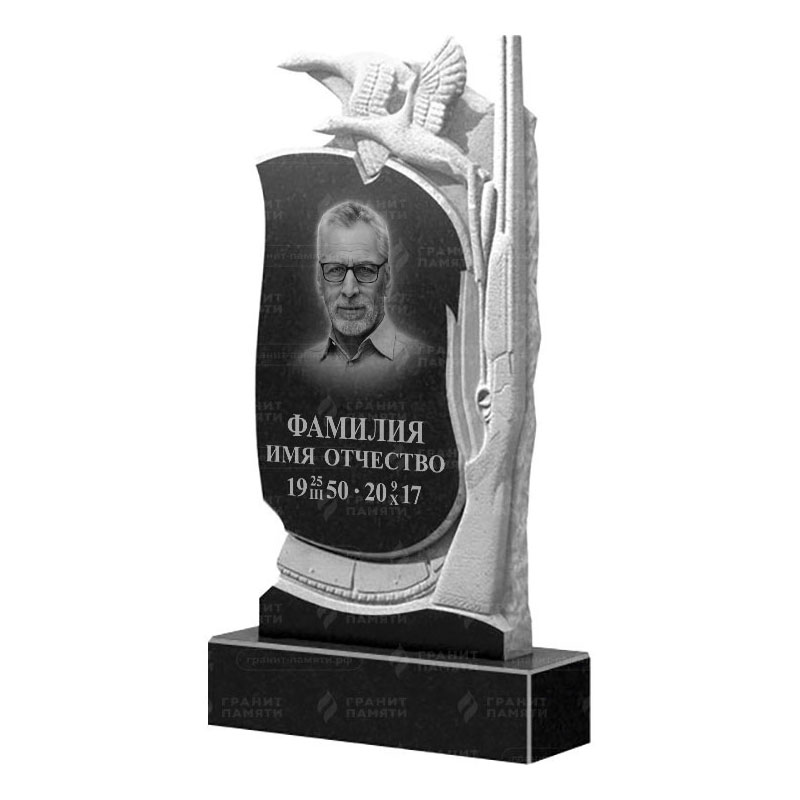 Памятники из гранита резные в Волжском | Гранитный памятник ФГ-122