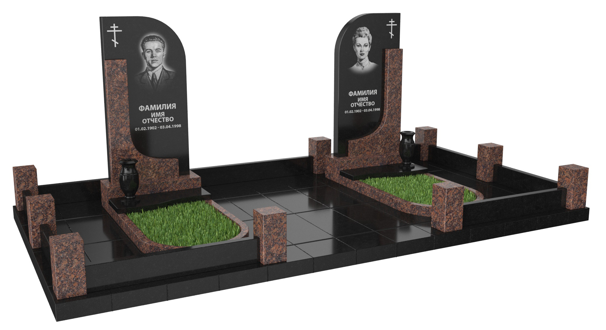 Двойные мемориальные комплексы в Волжском | Мемориальный комплекс №22