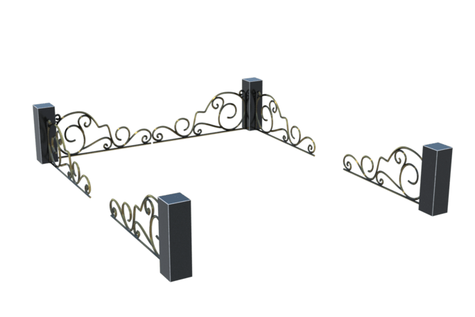 Цоколи на могилу в Волжском | Цоколь на могилу №0051
