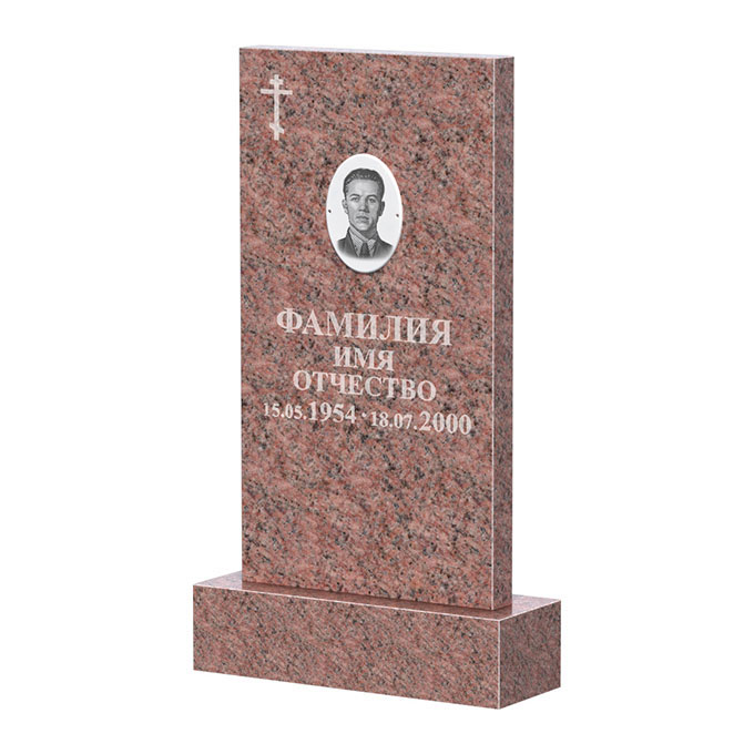 Памятники из цветного гранита в Волжском | Памятник из гранита Винга прямой