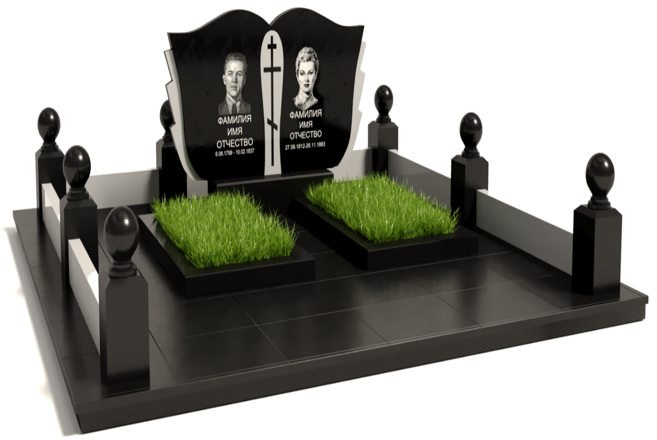 Двойные мемориальные комплексы в Волжском | Мемориальный комплекс №10