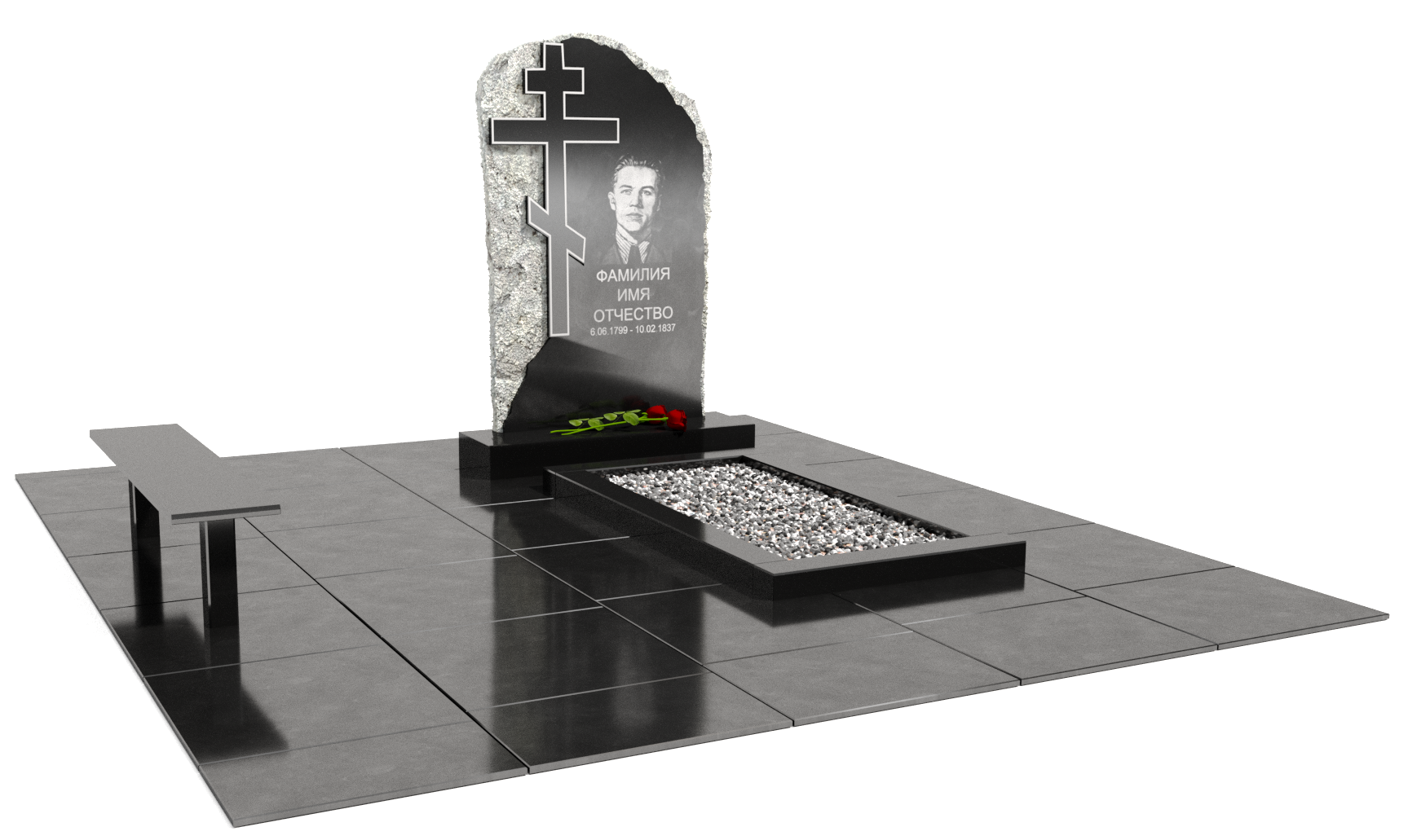 Одинарные мемориальные комплексы в Волжском | Мемориальный комплекс №8