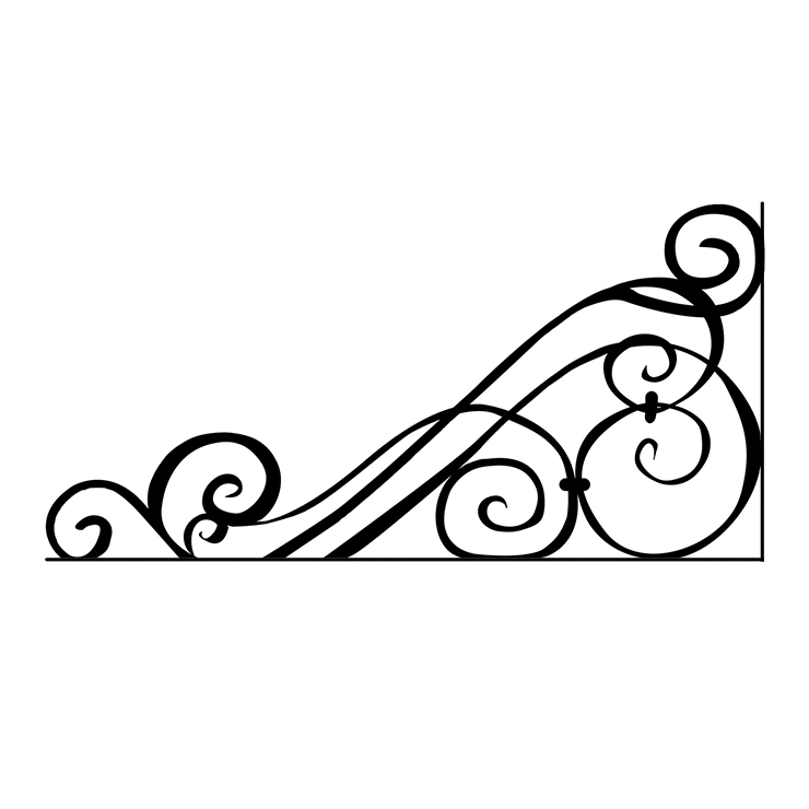 Кованые изделия в Волжском | Кованый уголок УГ.006