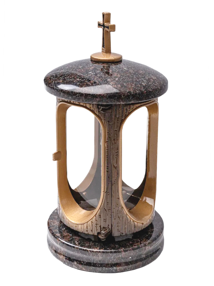 Лампадки из камня на могилу в Волжском | Лампадка из Дымовского гранита