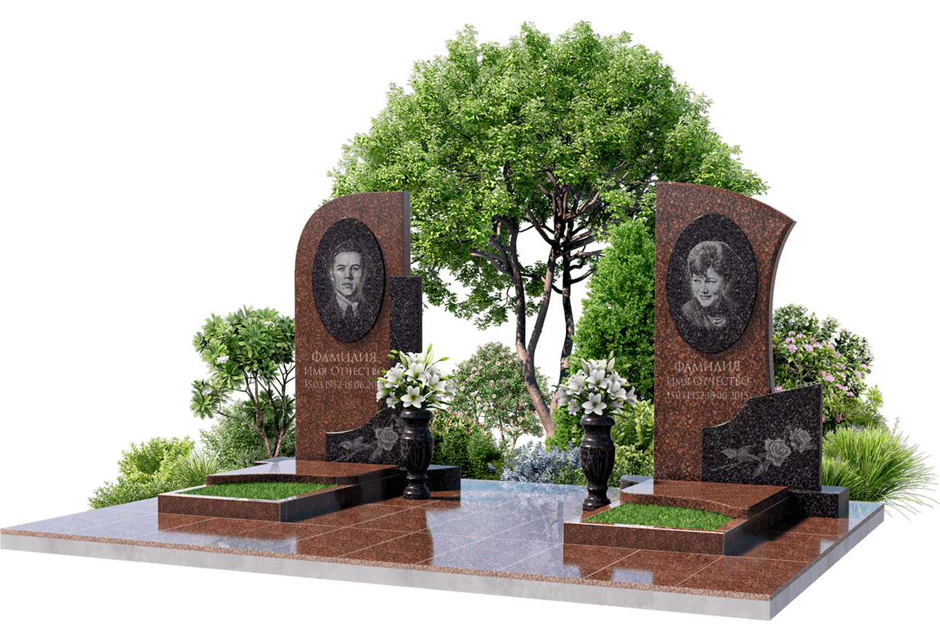 Уход и озеленение мест захоронений в Волжском