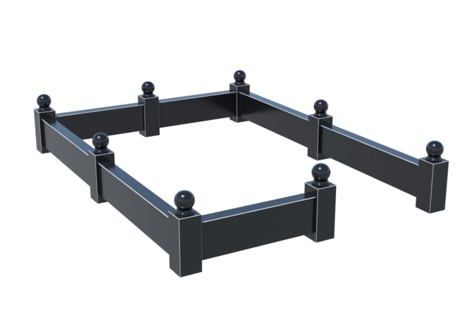 Цоколи на могилу в Волжском | Цоколь на могилу №0030