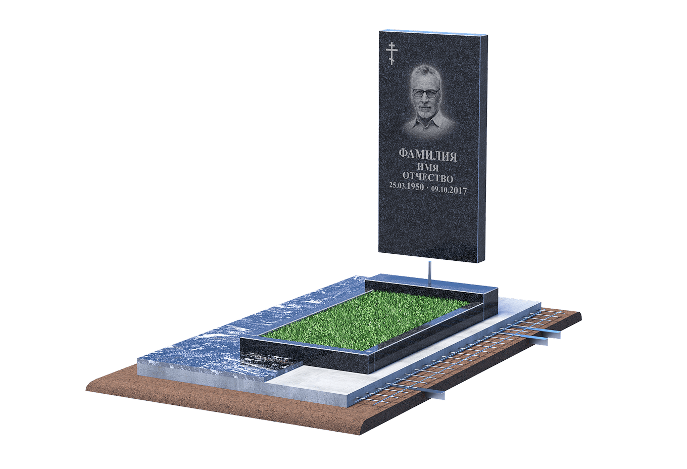 Установка памятника в Волжском