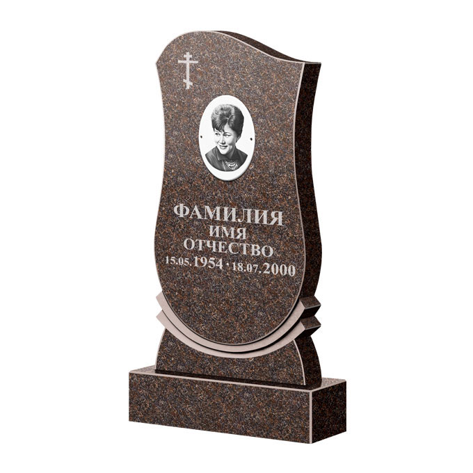 Гранитные памятники в Волжском | Памятник из гранита Елизовский ФГЦ-056