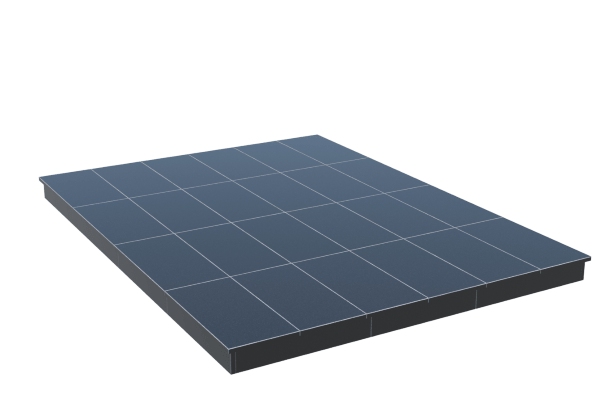 Площадки на могилу в Волжском | Площадка с вертикальной (10 см) облицовкой гранитом Габбро