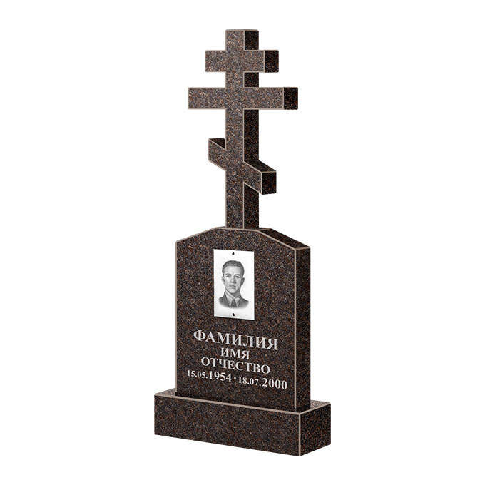 Гранитные памятники в Волжском | Памятник из гранита Елизовский ФГЦ-099