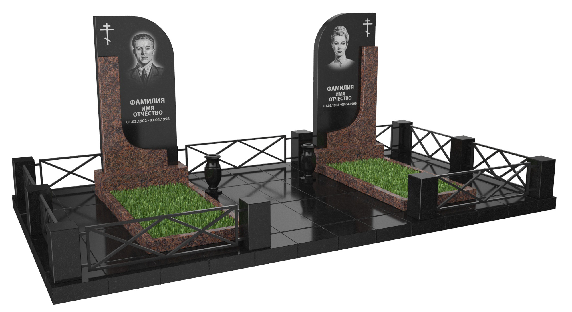 Двойные мемориальные комплексы в Волжском | Мемориальный комплекс №23