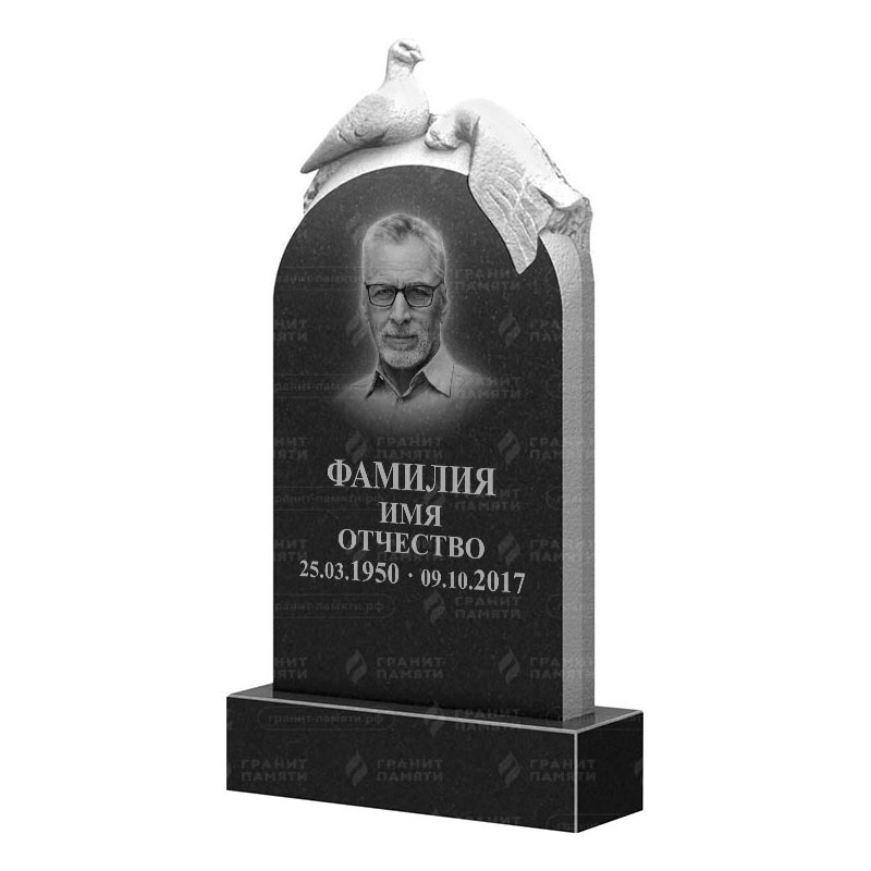 Памятники из гранита с птицами в Волжском | Гранитный памятник ФГ-109