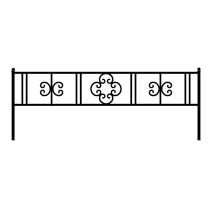 Кованые изделия в Волжском | Кованая оградка ОГ.006