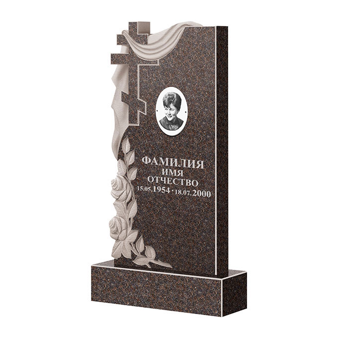 Гранитные памятники в Волжском | Памятник из гранита Елизовский ФГЦ-189