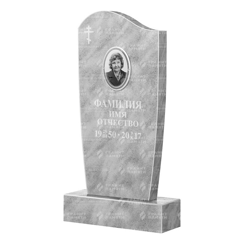 Бюджетные памятники в Волжском | Мраморный памятник ФМ-031