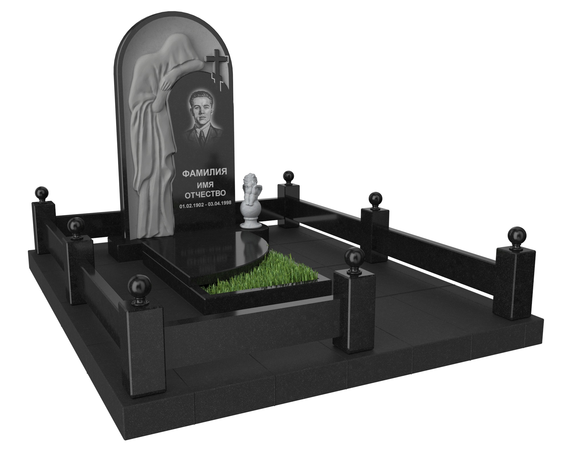 Одинарные мемориальные комплексы в Волжском | Мемориальный комплекс №27