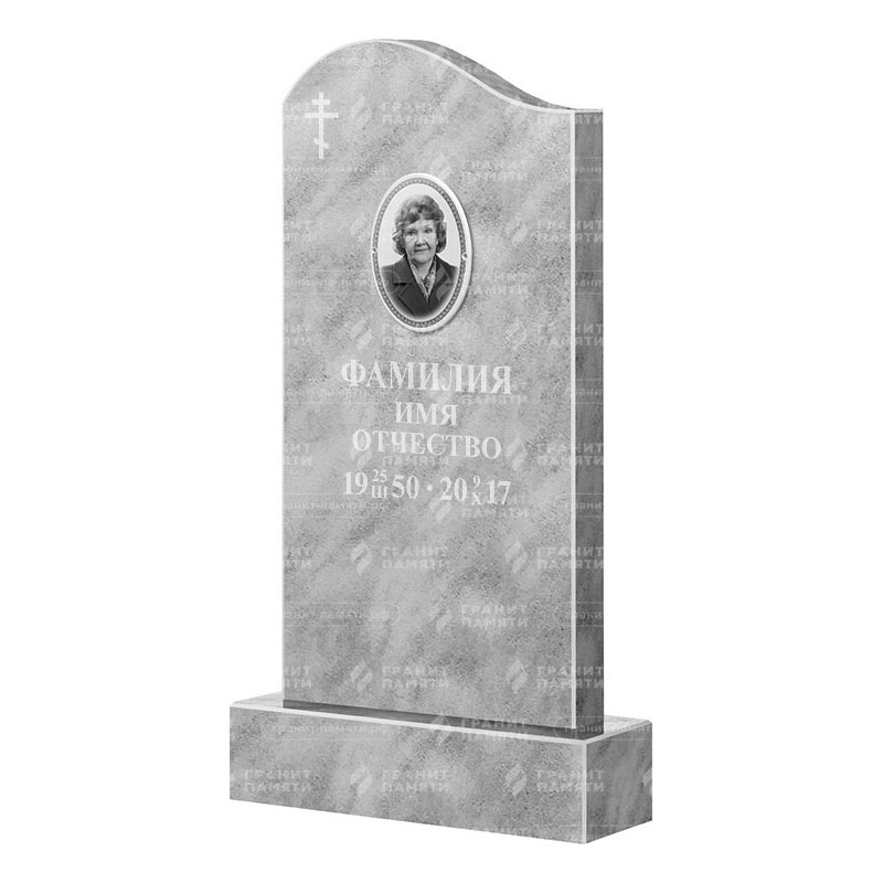 Бюджетные памятники в Волжском | Мраморный памятник ФМ-030