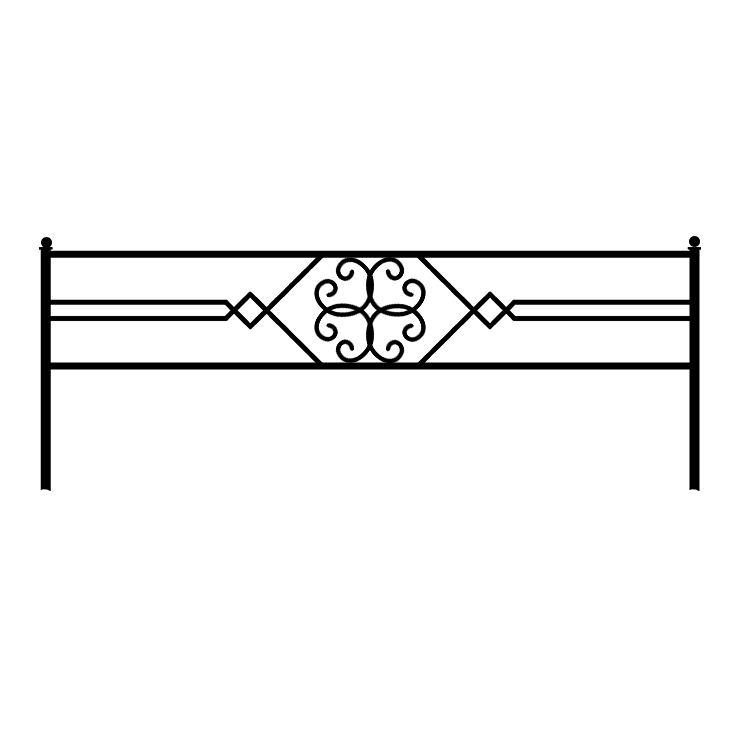 Кованые изделия в Волжском | Кованая оградка ОГ.003