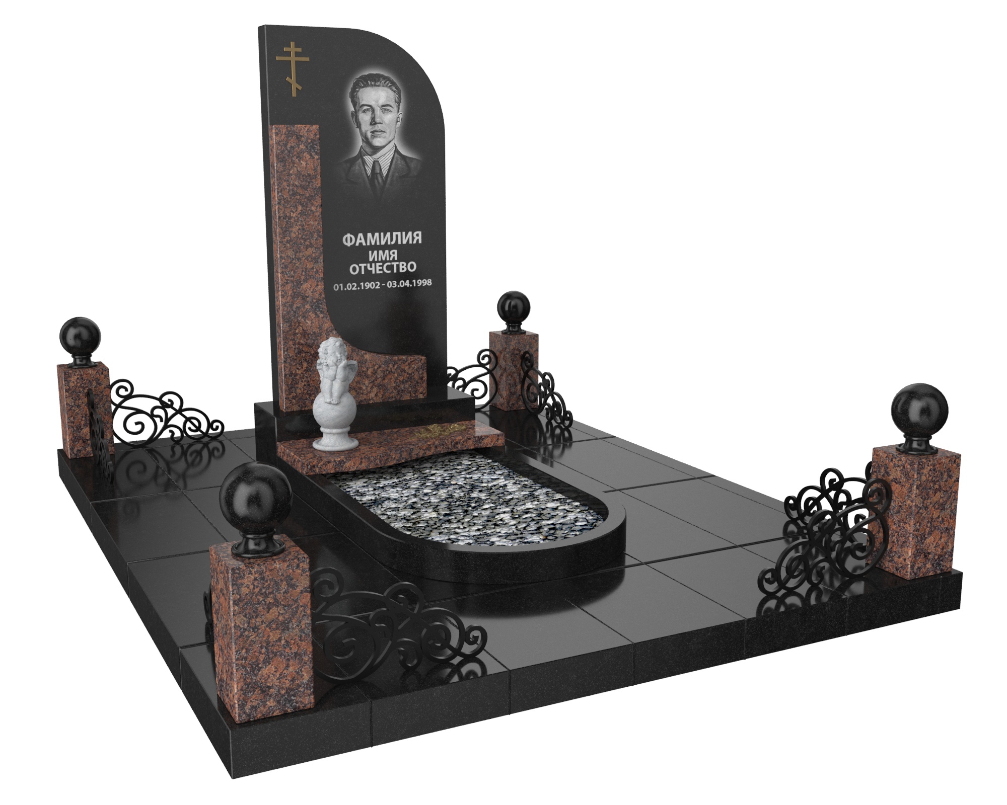 Одинарные мемориальные комплексы в Волжском | Мемориальный комплекс №24