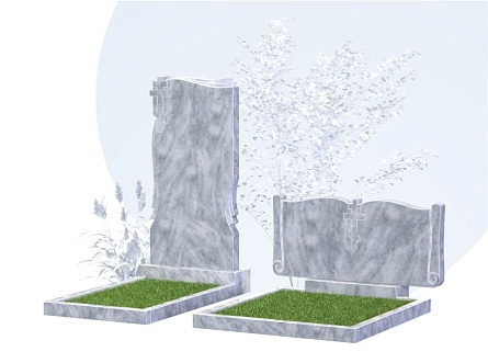 Памятники из мрамора в Волжском